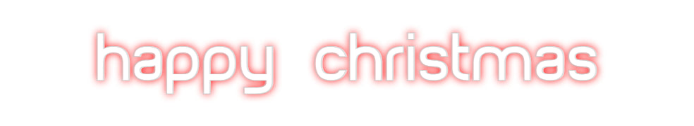 Custom Neon Sign Online Editor happy christ...