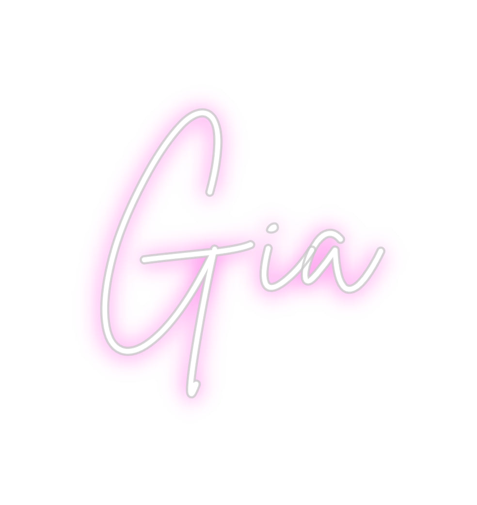 Custom Neon Sign Online Editor Gia