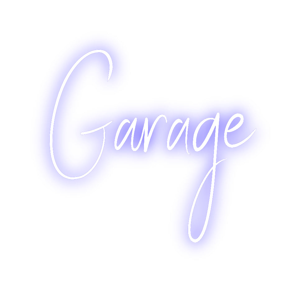 Custom Neon Sign Online Editor Garage