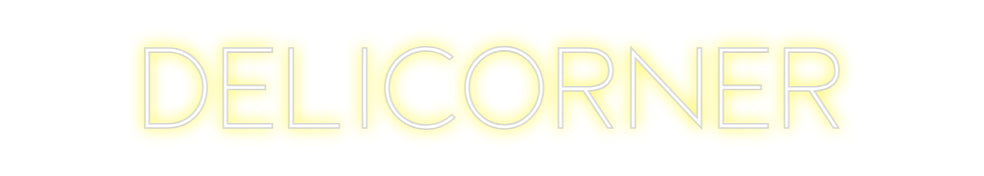Custom Neon Sign Online Editor DELICORNER