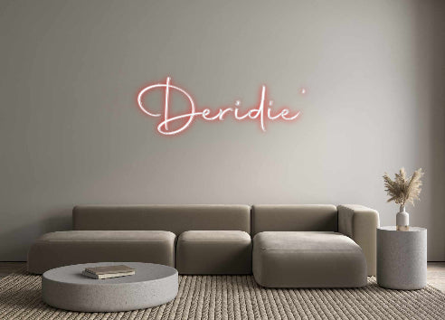 Custom Neon Sign Online Editor Deridie’