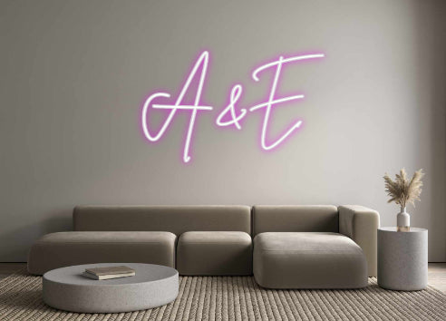 Custom Back Lit Neon Sign Online Editor A&E