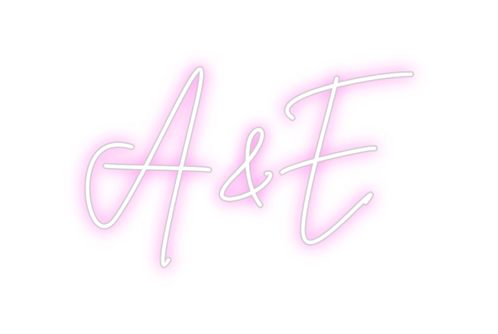 Custom Neon Sign Online Editor A&E
