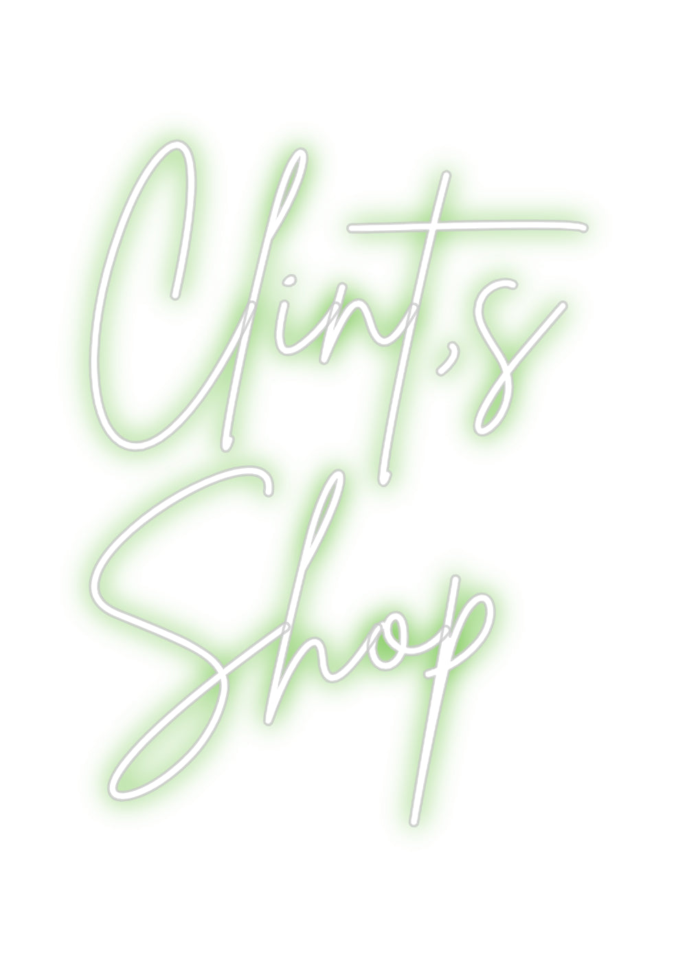 Custom Neon Sign Online Editor Clint,s
Shop