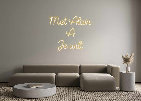 Custom Back Lit Neon Sign Online Editor Met ...