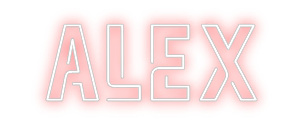 Custom Neon Sign Online Editor Alex
