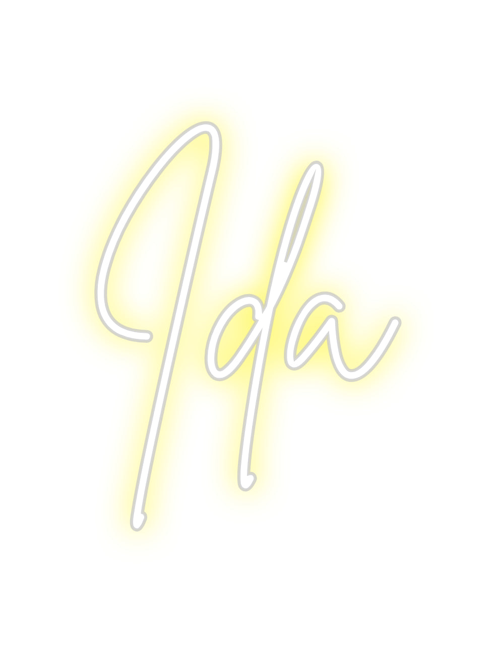 Custom Neon Sign Online Editor Ida