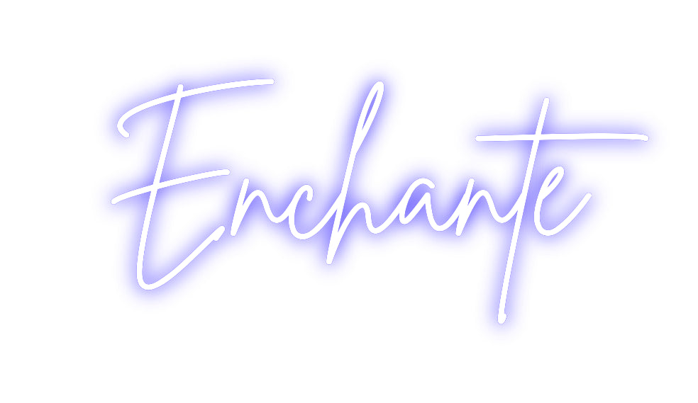 Custom Neon Sign Online Editor Enchanté