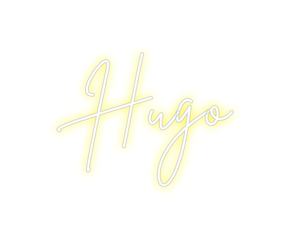Custom Neon Sign Online Editor Hugo