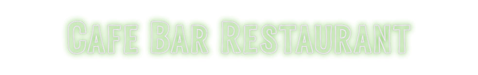 Custom Neon Sign Online Editor Cafe Bar Rest...