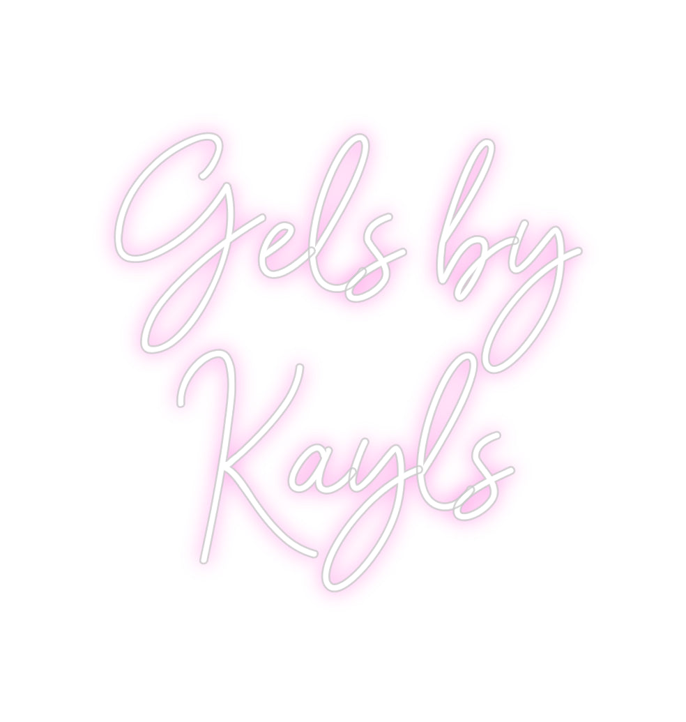Custom Neon Sign Online Editor Gels by
Ka...