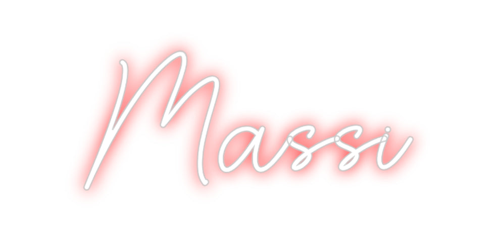 Custom Neon Sign Online Editor Massì