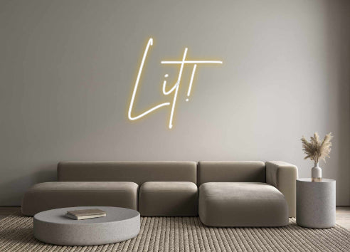 Custom Back Lit Neon Sign Online Editor Lit!