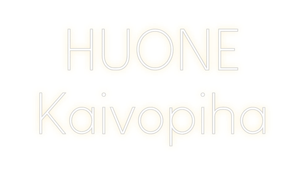 Custom Neon Sign Online Editor HUONE
Kaivo...