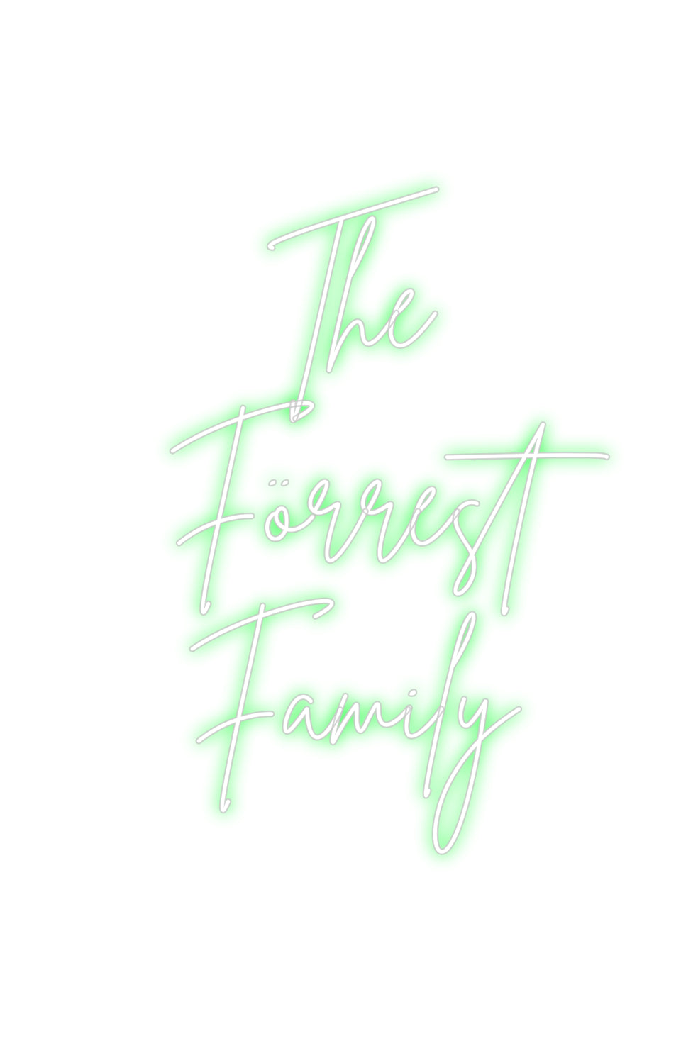 Custom Back Lit Neon Sign Online Editor The
Förrest...