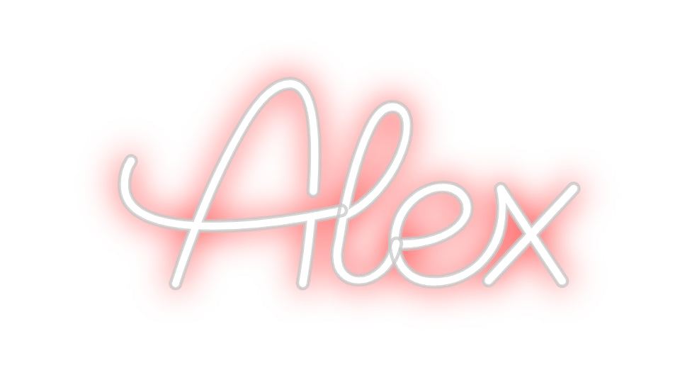 Custom Neon Sign Online Editor Alex