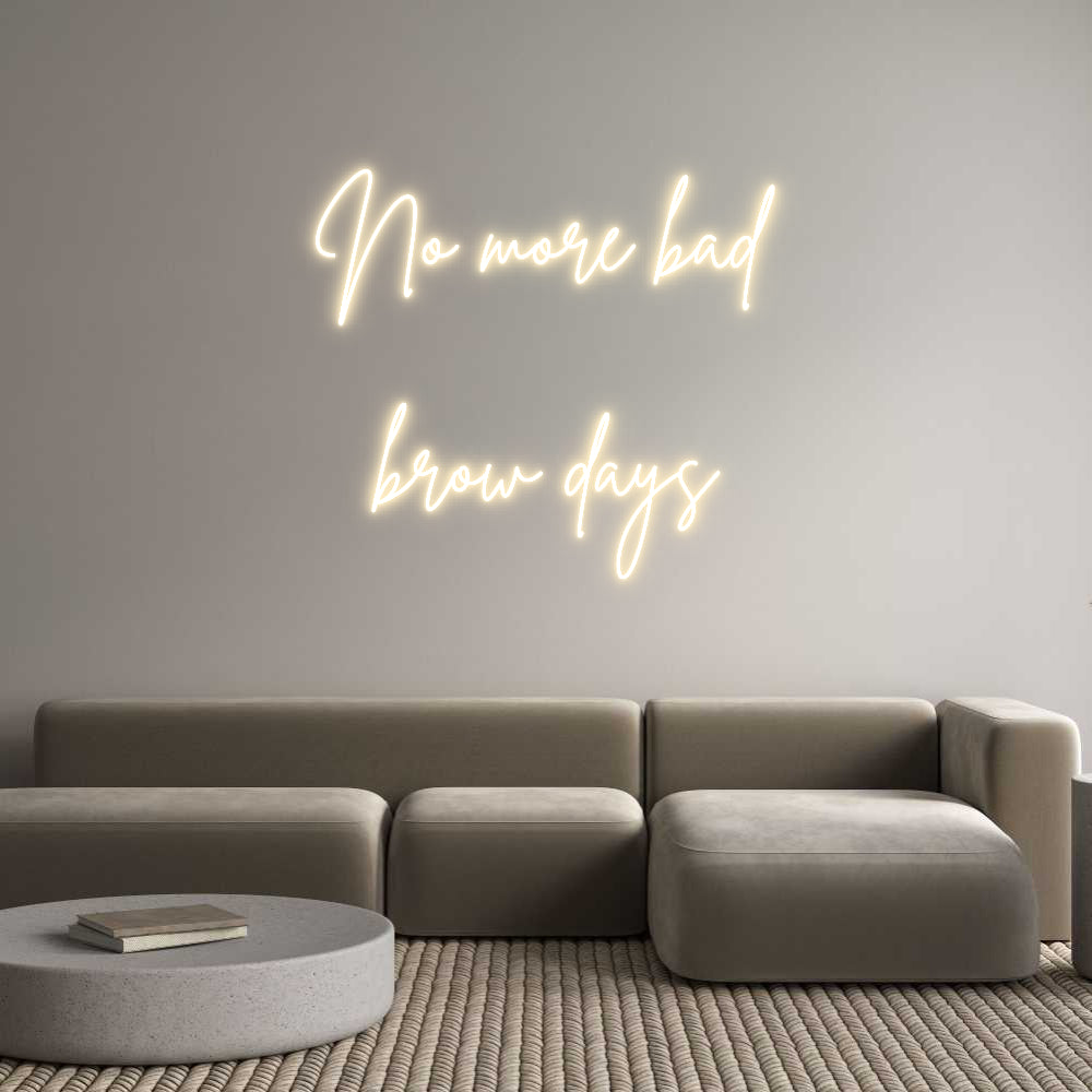Custom Neon Sign Online Editor No more bad
...