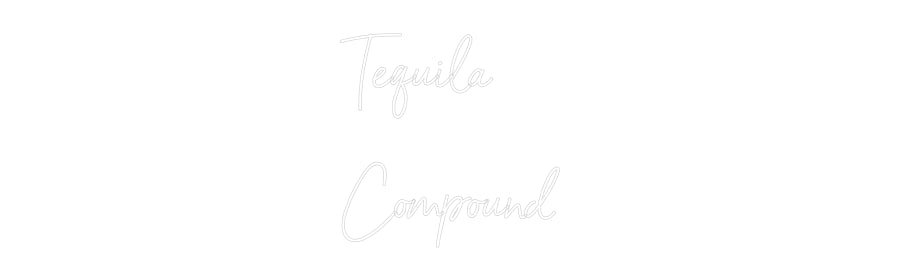Custom Neon Sign Online Editor Tequila
...