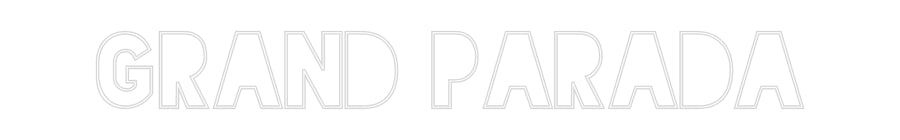 Custom Back Lit Neon Sign Online Editor Grand Parada