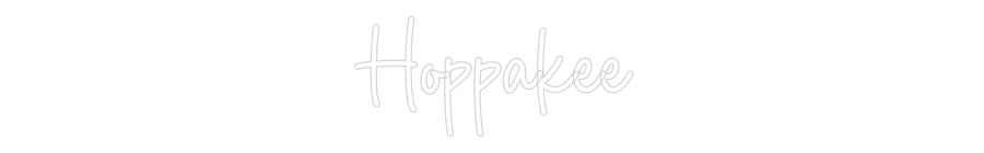 Custom Neon Sign Online Editor Hoppakee