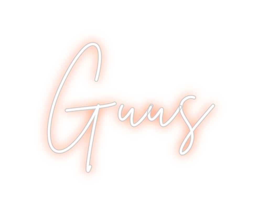 Custom Neon Sign Online Editor Guus
