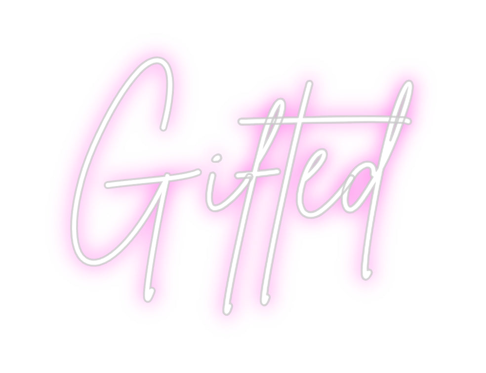 Custom Neon Sign Online Editor Gifted