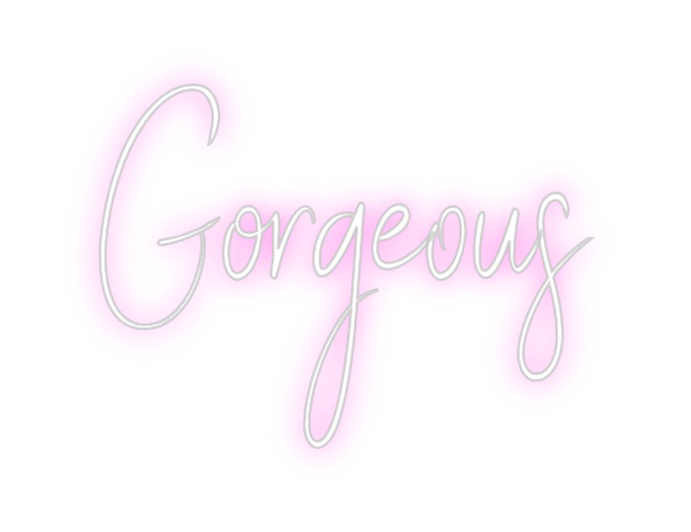 Custom Neon Sign Online Editor Gorgeous