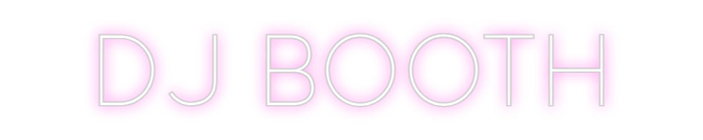 Custom Neon Sign Online Editor Dj booth