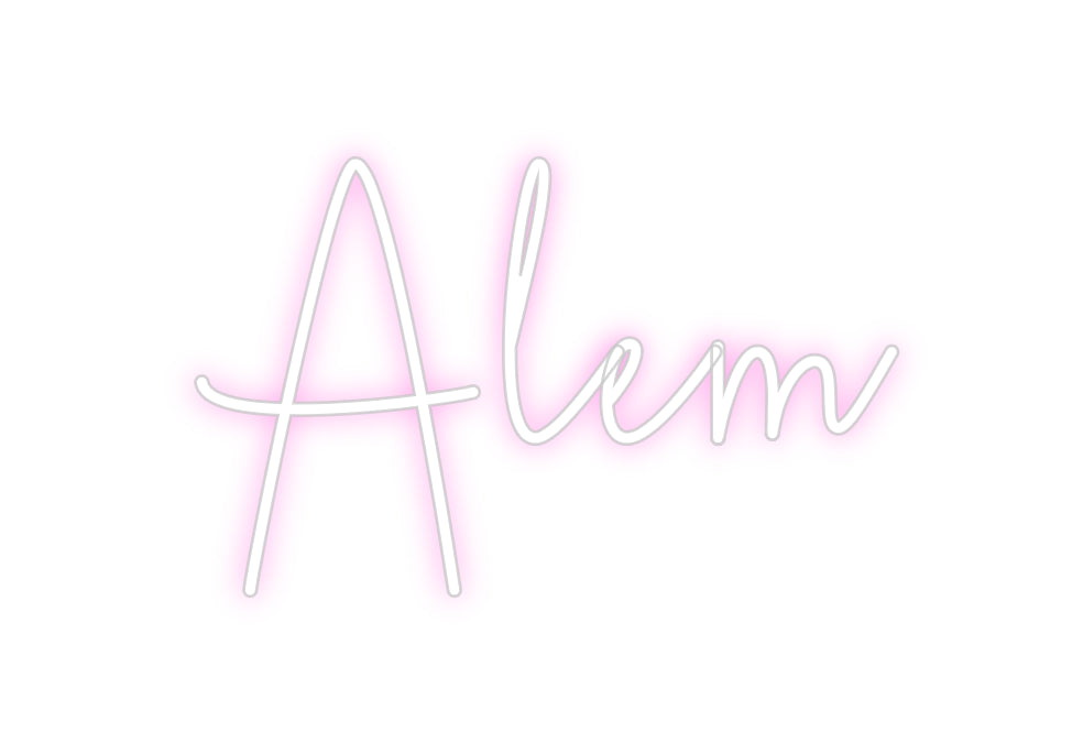 Custom Neon Sign Online Editor Alem