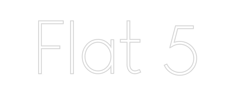 Custom Neon Sign Online Editor Flat 5