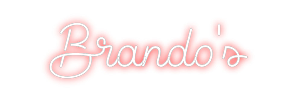 Custom Neon Sign Online Editor Brando's