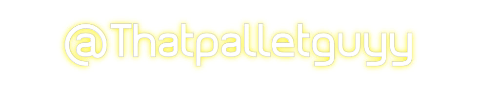 Custom Neon Sign Online Editor @Thatpalletgu...
