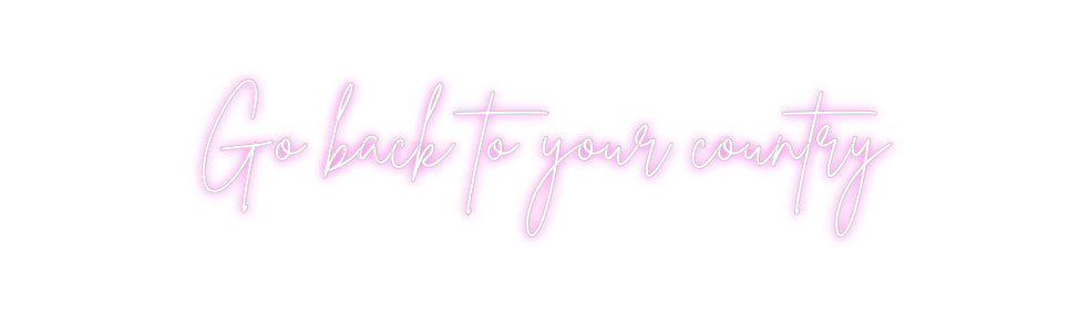 Custom Neon Sign Online Editor Go back to yo...
