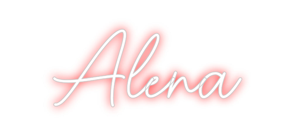 Custom Neon Sign Online Editor Alena