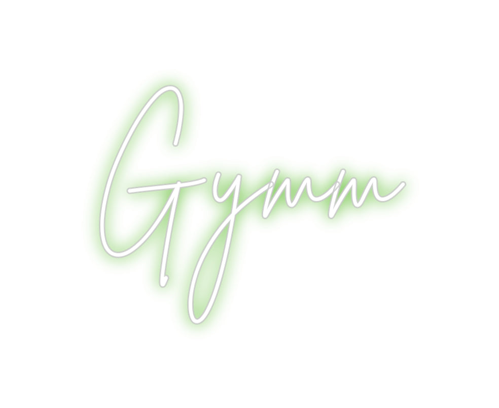 Custom Neon Sign Online Editor Gymm
