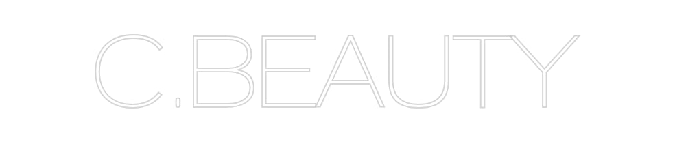 Custom Neon Sign Online Editor C.BEAUTY