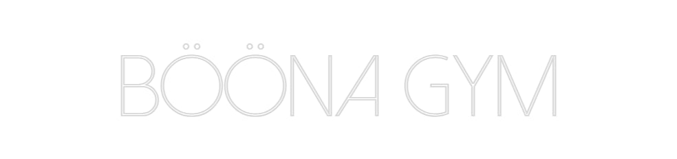 Custom Neon Sign Online Editor BÖÖNA GYM
