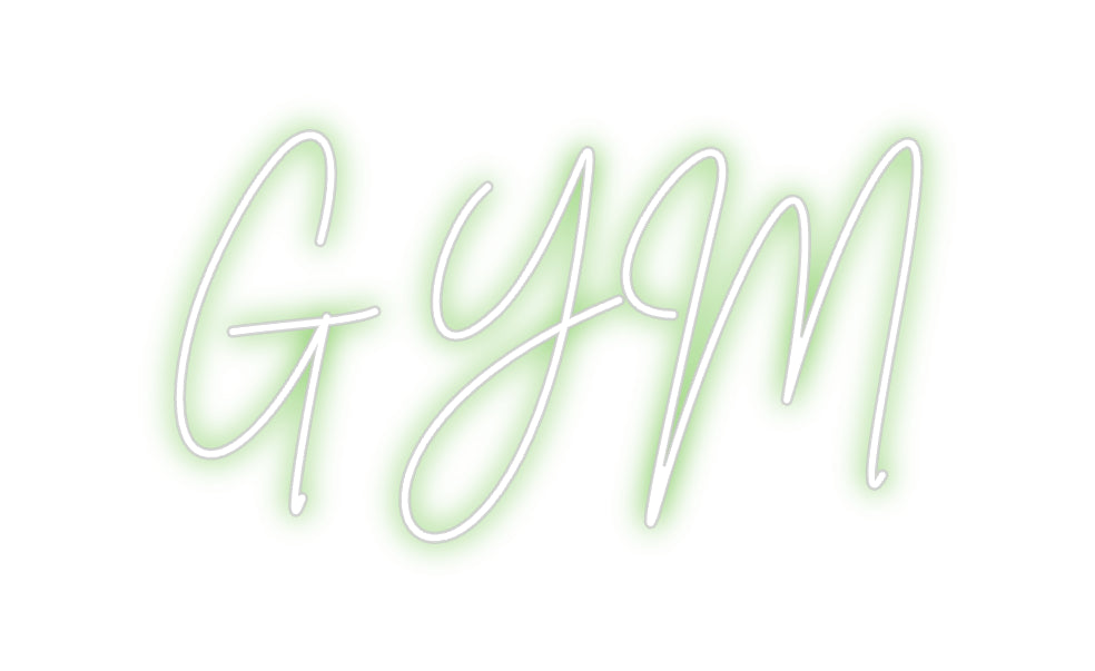 Custom Neon Sign Online Editor GYM