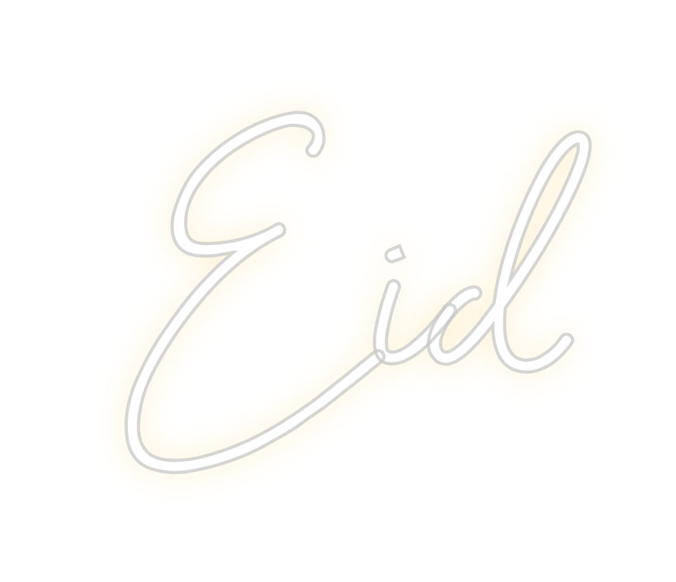 Custom Neon Sign Online Editor Eid