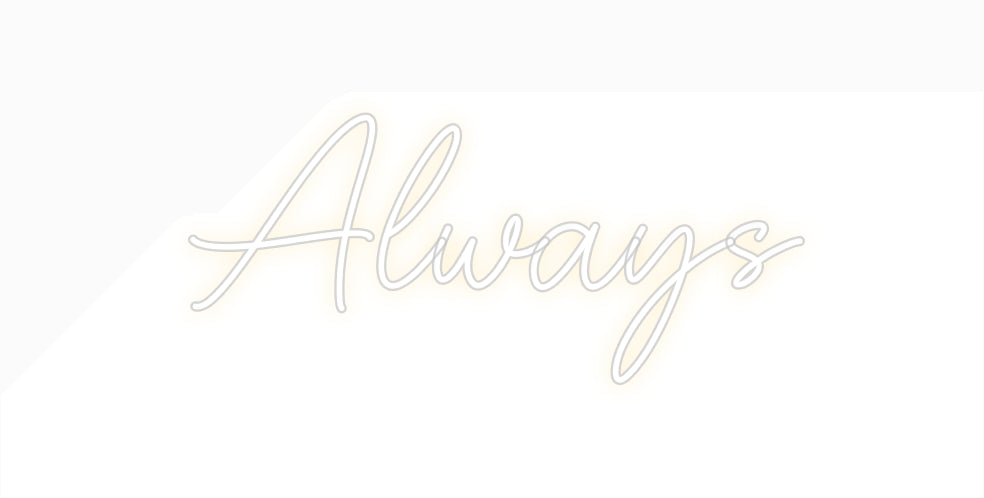 Custom Neon Sign Online Editor Always