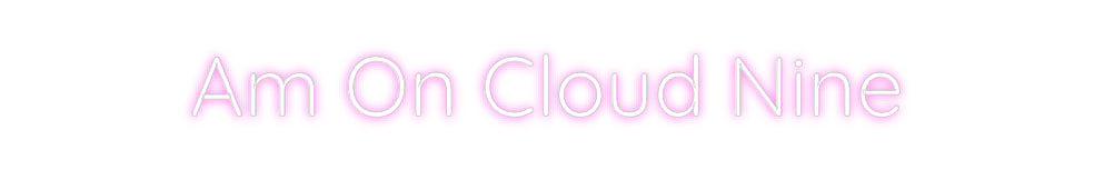 Custom Neon Sign Online Editor Am On Cloud N...