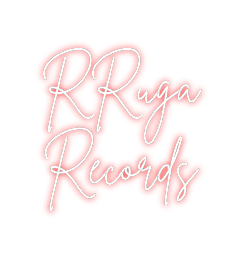 Custom Back Lit Neon Sign Online Editor RRuga
Records