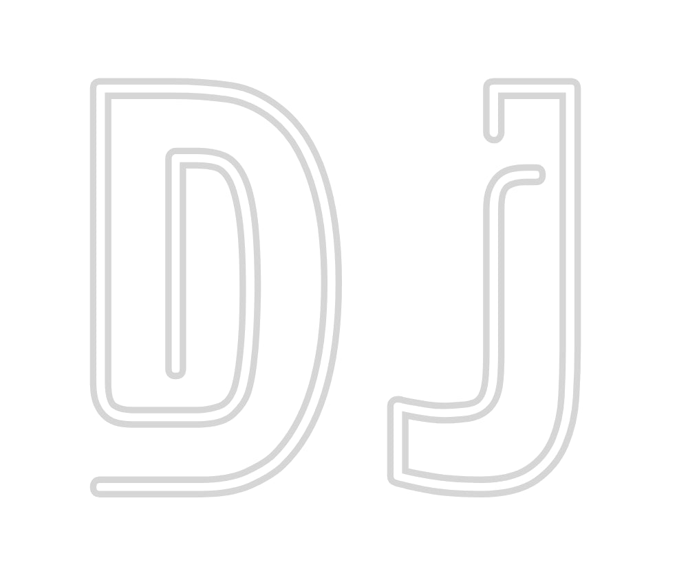 Custom Neon Sign Online Editor DJ