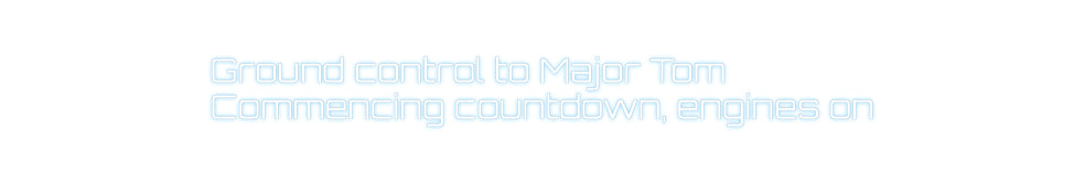 Custom Neon Sign Online Editor Ground contro...