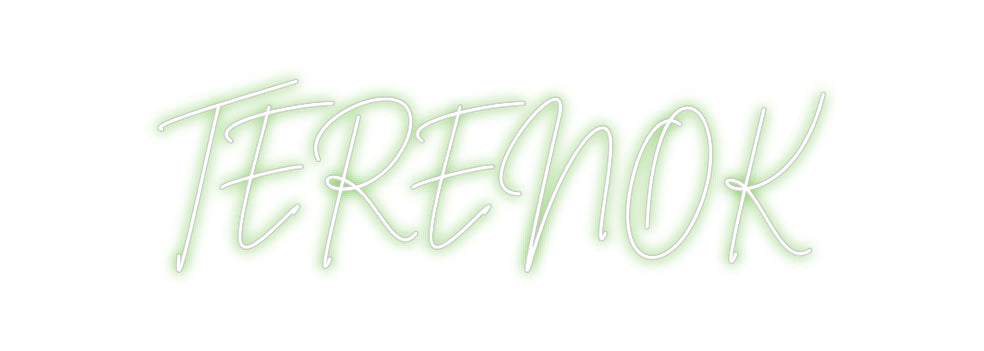 Custom Neon Sign Online Editor TERENOK
