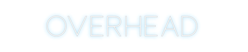 Custom Neon Sign Online Editor OVERHEAD