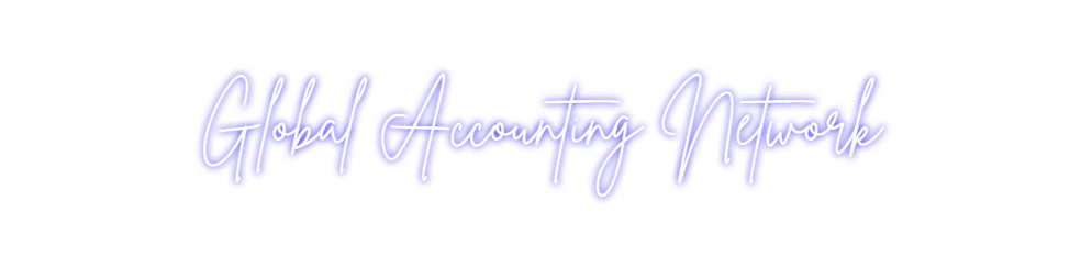 Custom Neon Sign Online Editor Global Accoun...