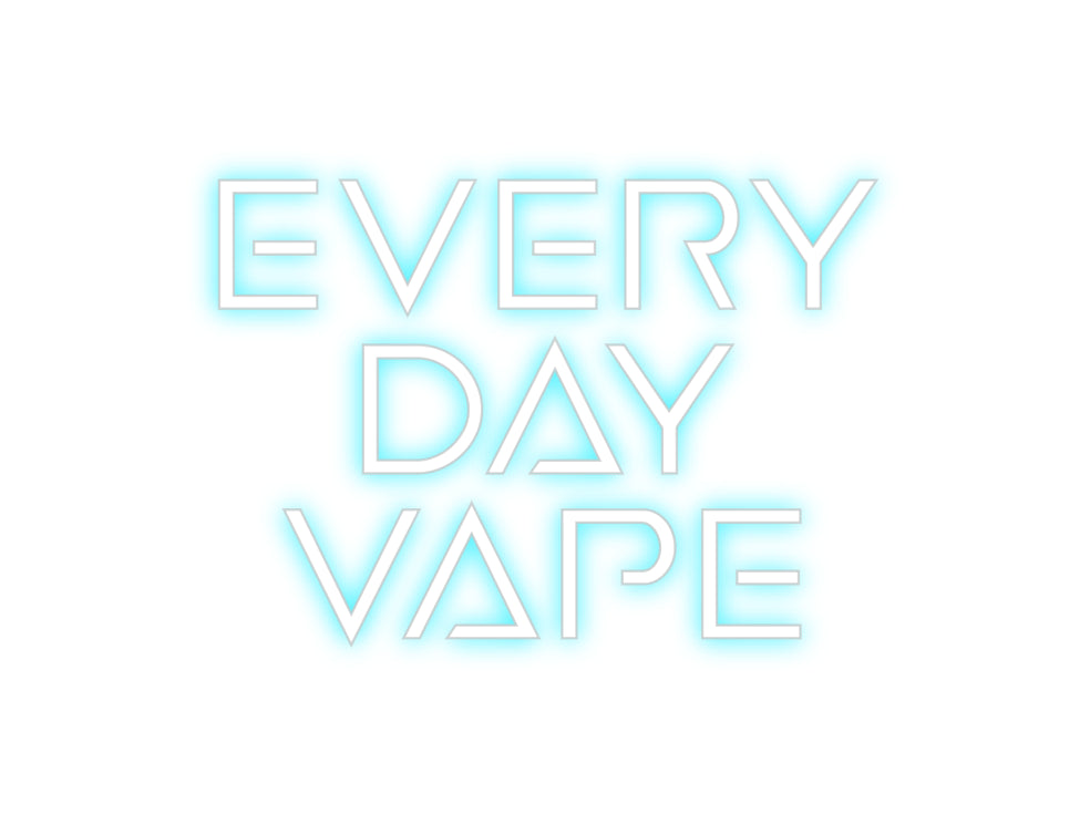 Custom Back Lit Neon Sign Online Editor Every
Day
V...