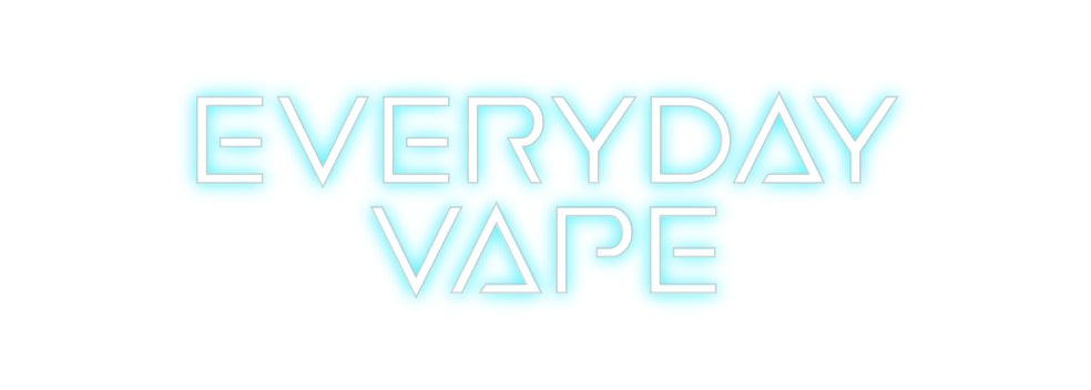Custom Back Lit Neon Sign Online Editor Everyday
Vape