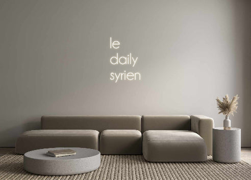 Custom Neon Sign Online Editor le
daily
sy...
